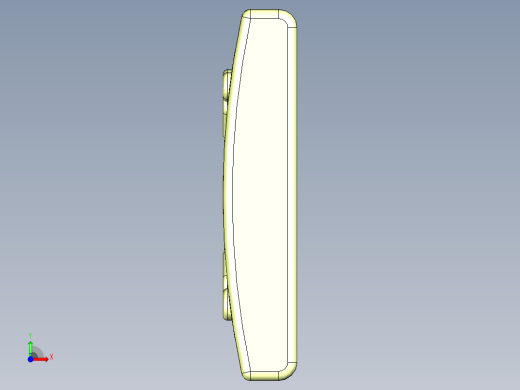 Catia 家庭式音箱模型前视缩略图