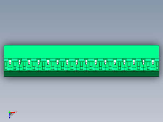 DEGSON 2EDG 系列 5.0mm 可插拔接线端子组-2EDGLC-5.0-16P-14-00AH俯视缩略图