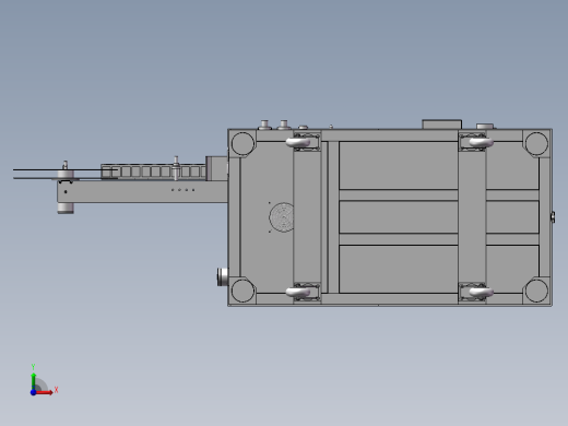 手机屏蔽盖平面度检测编带包装设备前视缩略图
