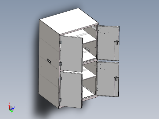 双开门多用途金属柜