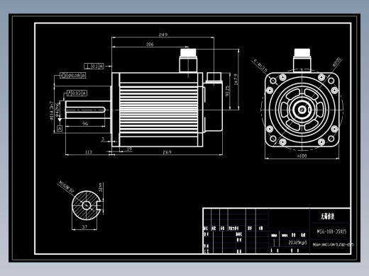 电机MS6H-180CS(M)orTL15B2-45P5.dwg