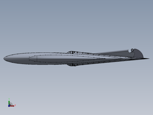 升降舵和配平片前视缩略图