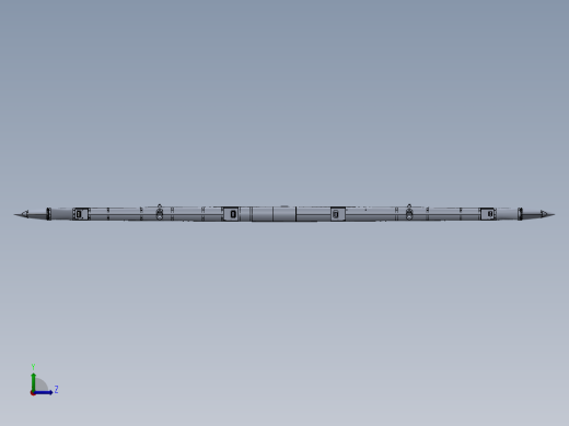 升降舵和配平片左视缩略图