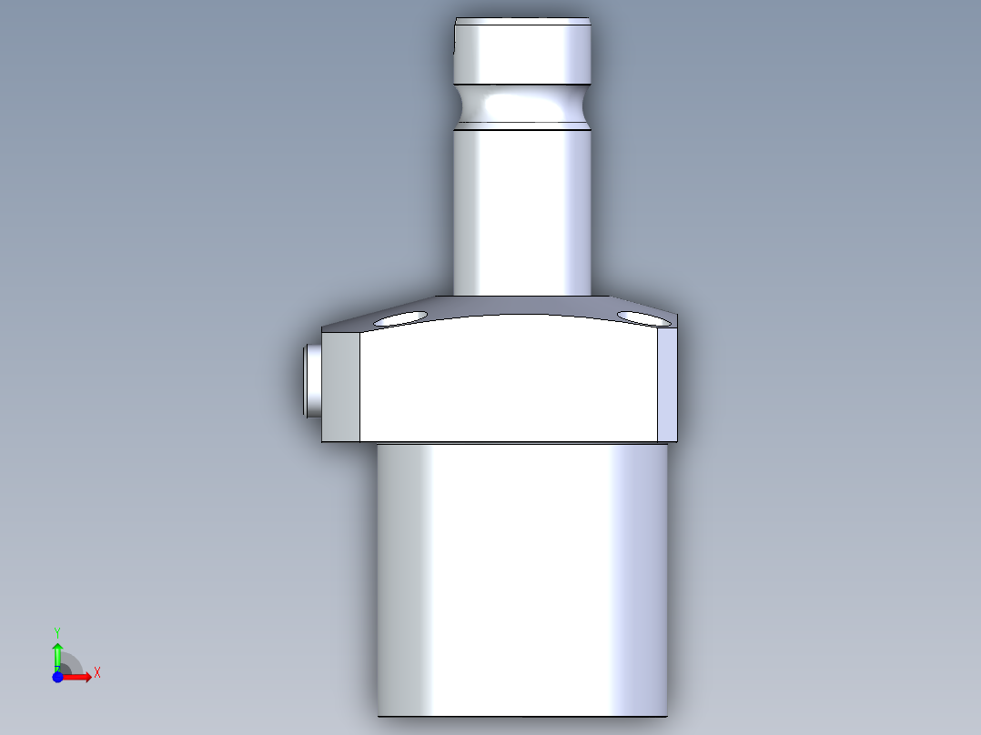 KOSMEKLHA0750-CR-F多系列多零件图纸模型前视图