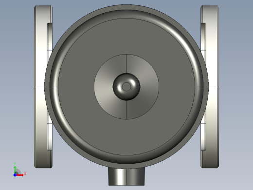 17DKOACCP NO 气动隔膜阀常开，固定法兰，钻孔ANSI B16.5条款150 FF PVC-C前视缩略图