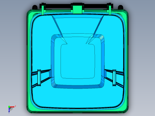垃圾桶俯视缩略图