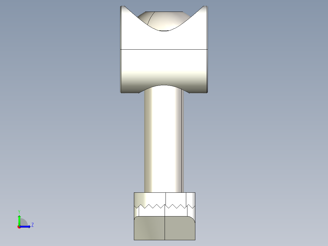 型材-BR 8 SLOT SINGLE BOLT CONNECTOR 3842535617左视图