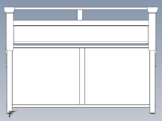 1000x1000x700折叠料箱俯视缩略图