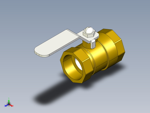 阀门模型-DN25_____