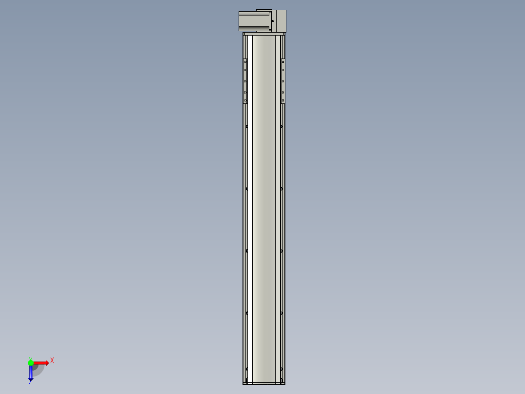 CCTL模组同步带-TL135B-LU-800俯视图