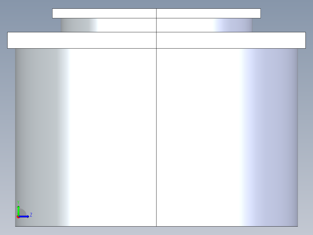 聚氯乙烯配件16A-Sch80_ReducerBushing_SxSPIG_837-336FB_Sch80PVC_Flush Style Reducer Bushing (SxSPG)左视图