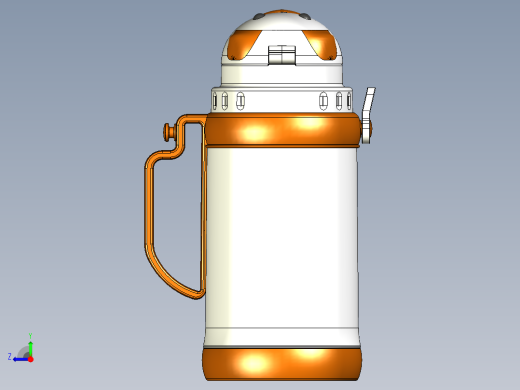 保温杯儿童杯吸管杯茶壶茶杯学生水壶塑料杯小熊水杯便携水壶小狗杯卡通杯狗熊杯右视缩略图