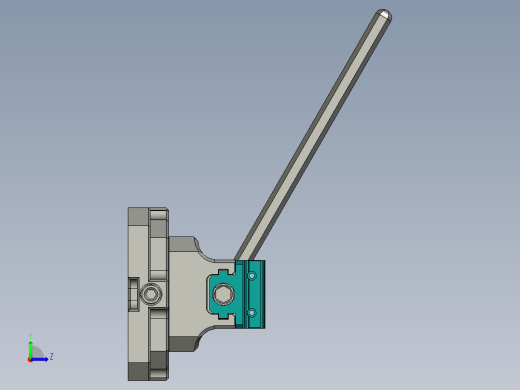 自定心夹具左视缩略图
