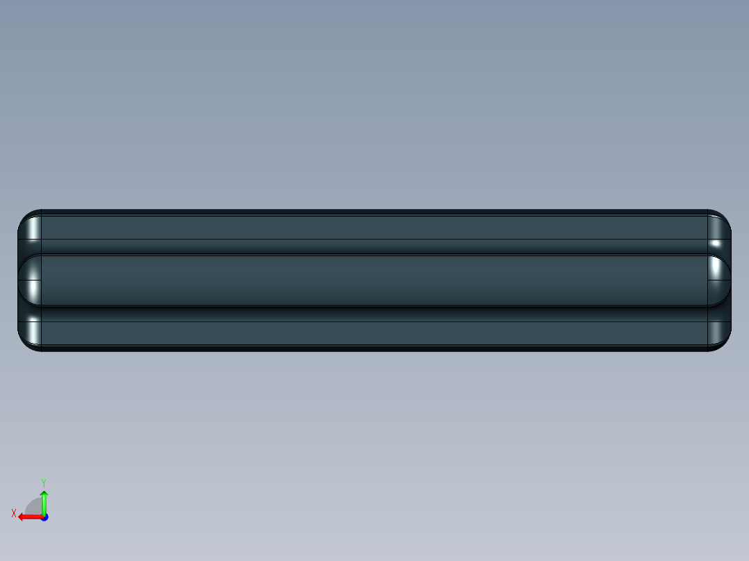 乐高机械组车桥-4519 Black Technic Axle 3.IGS后视图