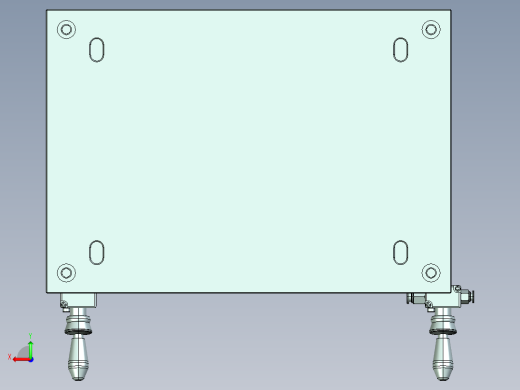 MCLG-C-cnc2笔记本CNC工装夹具三维模型后视缩略图