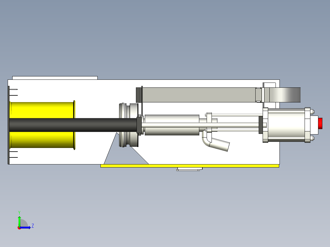 SCA双胶泵stp左视图
