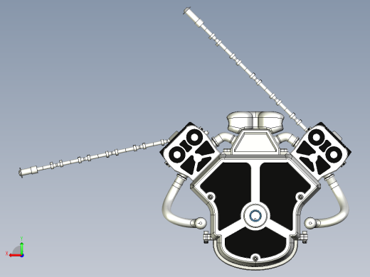 V12内燃机后视缩略图
