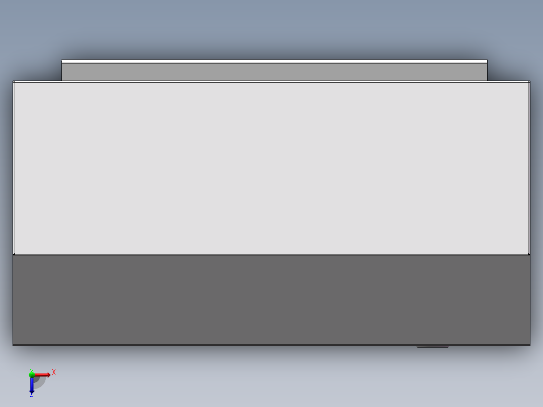 电控柜、路灯控制箱俯视图