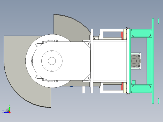 移动焊接翻转变位机右视缩略图
