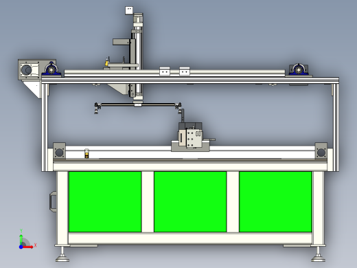 不干胶五轴自动喷胶机前视缩略图