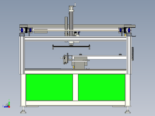 不干胶五轴自动喷胶机右视缩略图