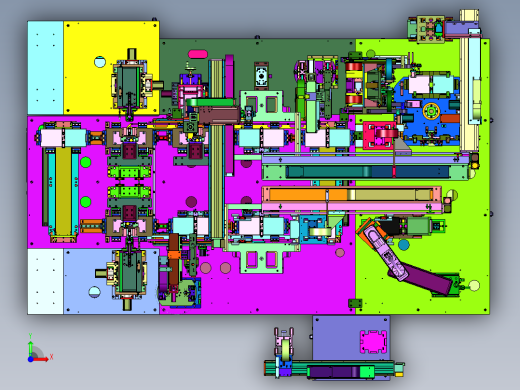 新能源电池包软连接件折弯焊接贴胶设备前视缩略图