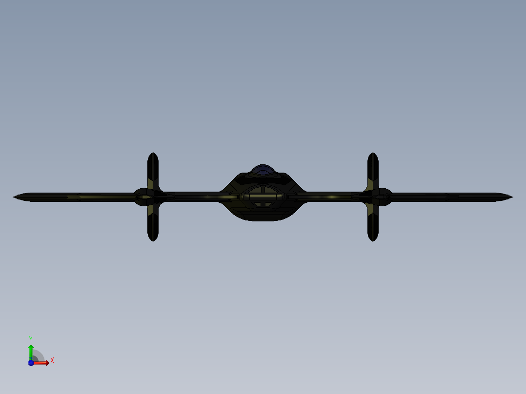 宇宙飞船(78)前视图