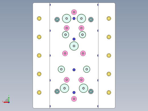 户外灯外壳模具后视缩略图