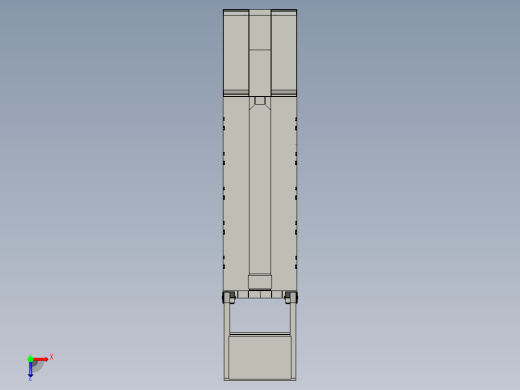 B2004288-两轴低板卡车拖车俯视缩略图