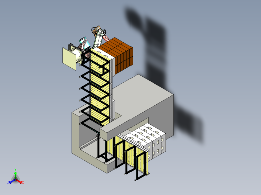 机器人码垛工作站