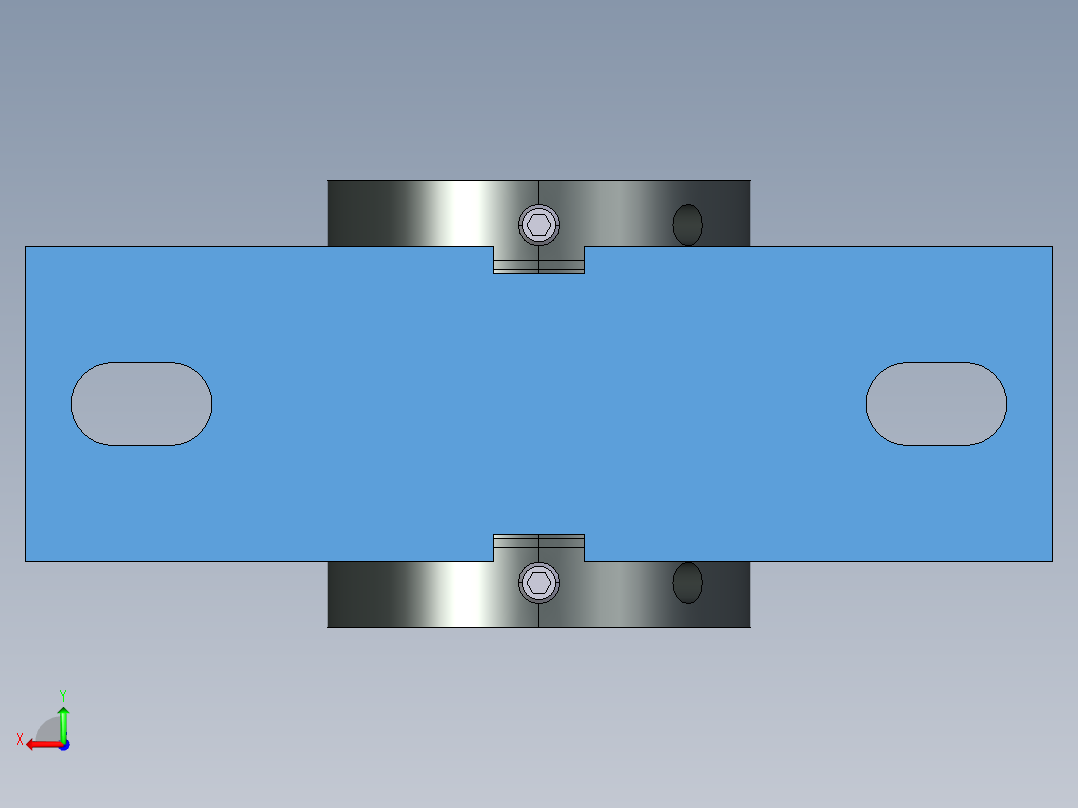 轴承支架品牌TIMKEN 40mm后视图