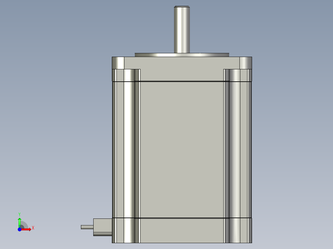 SJ-57M步进电机-9前视图
