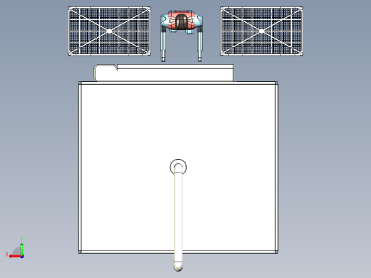 封闭式工作房焊接工作站设计后视缩略图