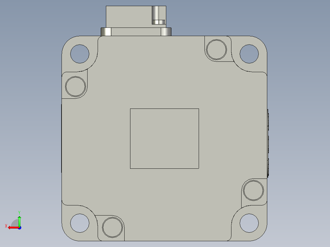 安川伺服电机SGMAV-04AA61后视图