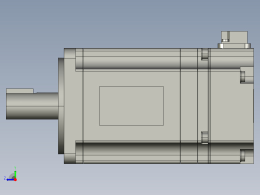 安川伺服电机SGMAV-04AA61右视缩略图