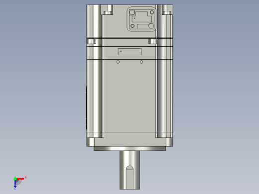安川伺服电机SGMAV-04AA61俯视缩略图