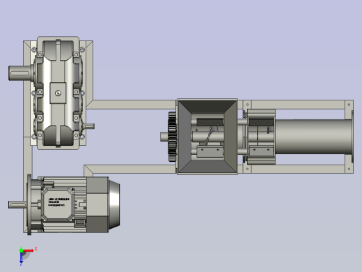 陶瓷餐具加工用除铁练泥机俯视缩略图