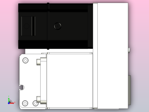 SCM14-3050-RU滚珠花健、支撑座、滚珠丝杠、交叉导轨、直线模组前视缩略图