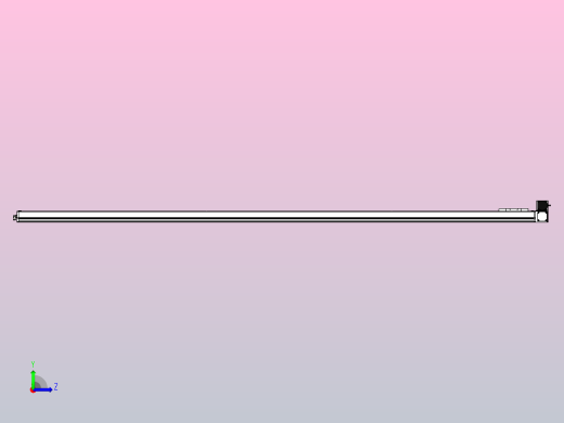 SCM14-3050-RU滚珠花健、支撑座、滚珠丝杠、交叉导轨、直线模组左视缩略图