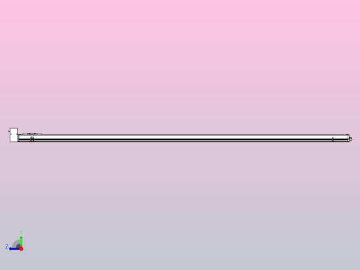 SCM14-3050-RU滚珠花健、支撑座、滚珠丝杠、交叉导轨、直线模组右视缩略图