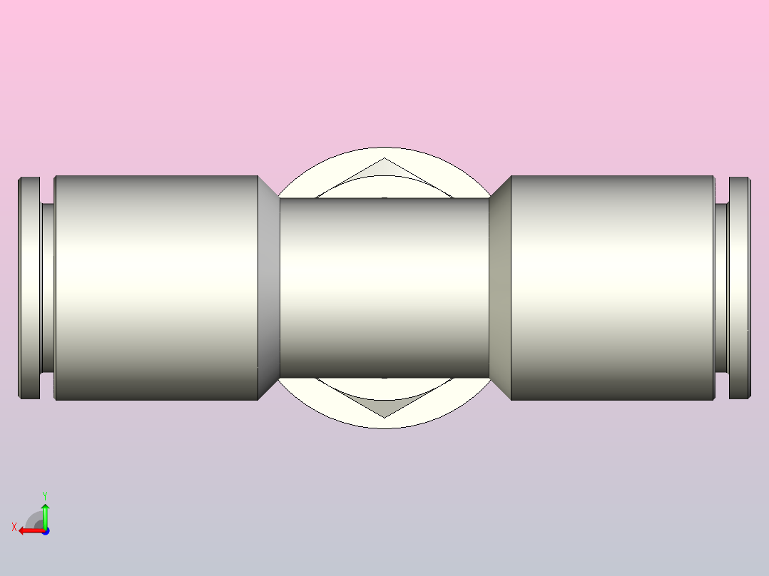 快插接头NPQH-T-G38-Q10-P10后视图