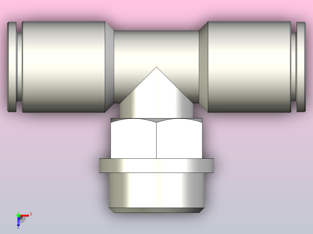快插接头NPQH-T-G38-Q10-P10俯视图