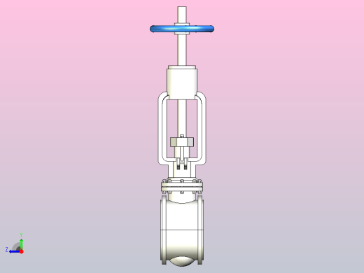 API闸阀-150Lb[30]右视缩略图