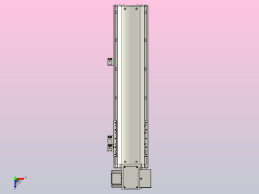 MT120BT半封闭皮带滑台[MT120BT.L100.300.RD.P40.C3]俯视缩略图