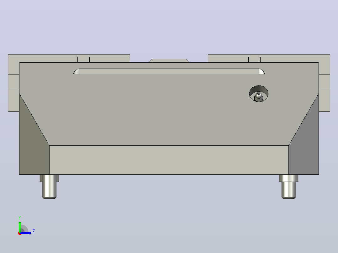 气动夹紧系统SCHUNK-0405522 KSP-LH-Z plus 250, 0左视图