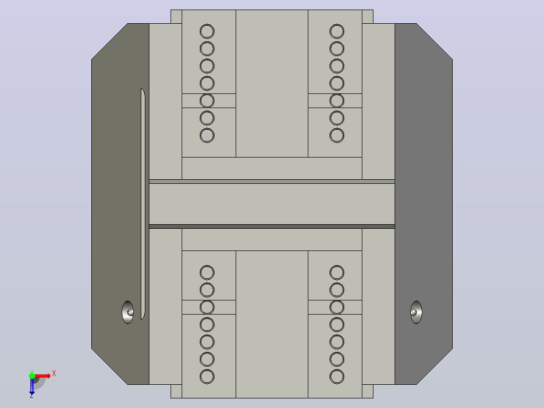 气动夹紧系统SCHUNK-0405522 KSP-LH-Z plus 250, 0俯视图