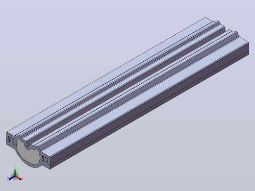 一种滴胶模具硅胶模具正等轴测缩略图