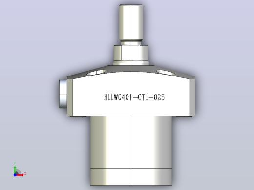 HLLW0401-CTJ-025气检拉式夹紧器前视缩略图