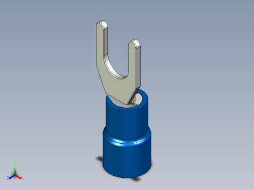 接线端子insulated-spade-terminals-blue-1 1 STP正等轴测缩略图