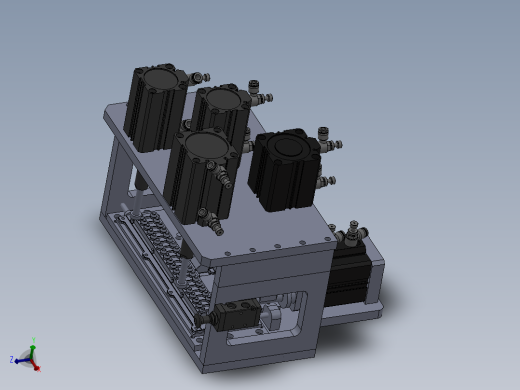 喷气管去毛刺工装